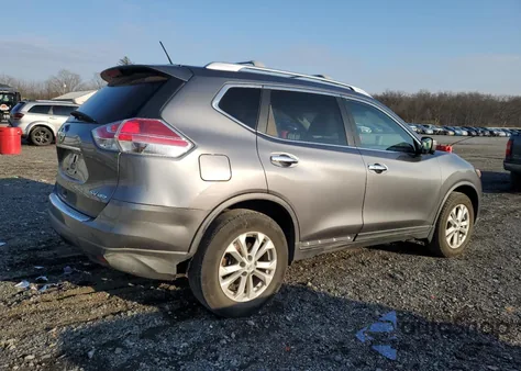 2015 Nissan Rogue Sv z USA, uszkodzony, nr VIN KNMAT2MV5FP501219